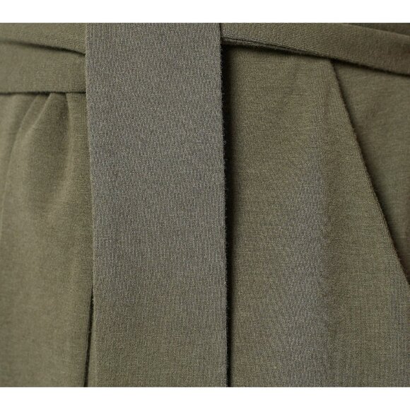 Encore by Idina Menzel Petite V-Neck Romper Size 3XP Olive A501321 - Picture 3 of 7